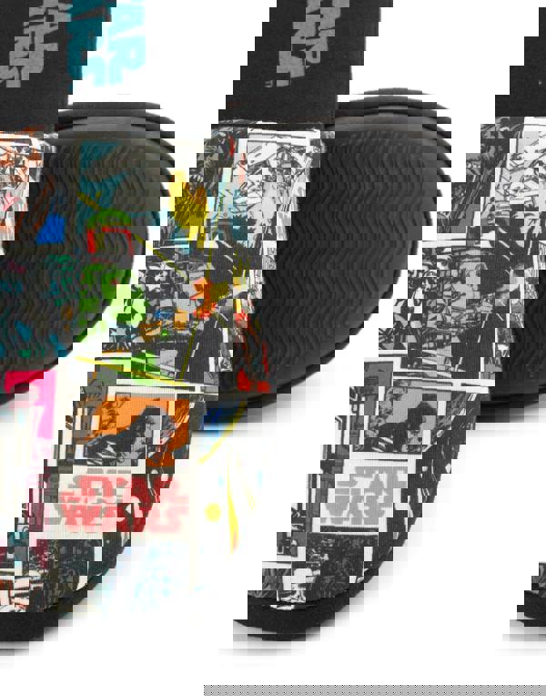 Star Wars Mens Black Mule Slippers