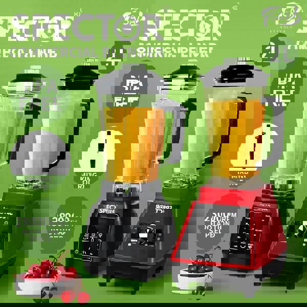 Spector 2L Commercial Blender Mixer Food Processor Juicer Smoothie Ice Crush