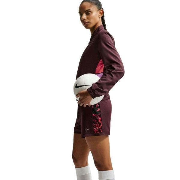 Nike Womens/Ladies Academy Shorts - Burgundy - 