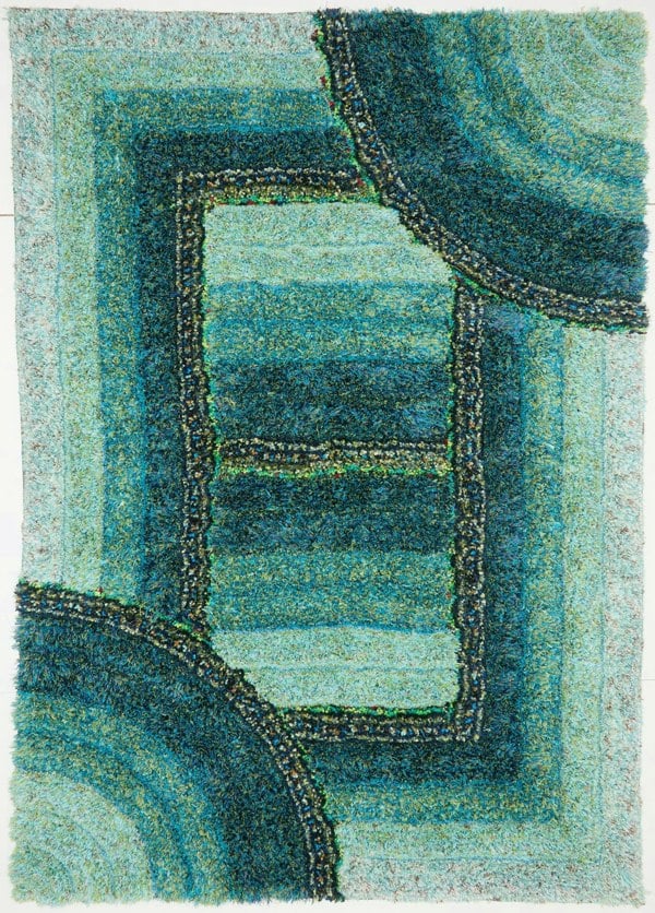 DS Living ULTRA PLUSH TRELLIS TEAL