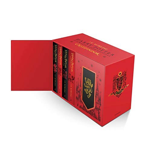 Harry Potter Gryffindor House Editions Hardback Box Set by J.K. Rowling