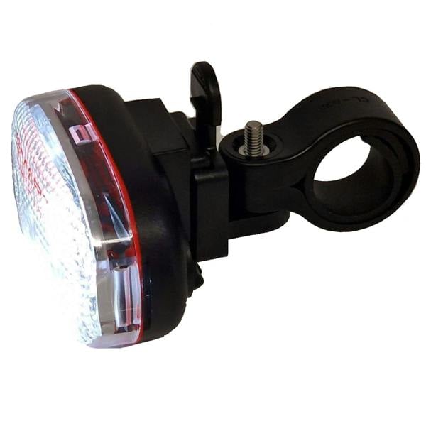 SMART 1 x Superbright White SMD LED 15 Lumens Battery Front Bike/Bicycle Light