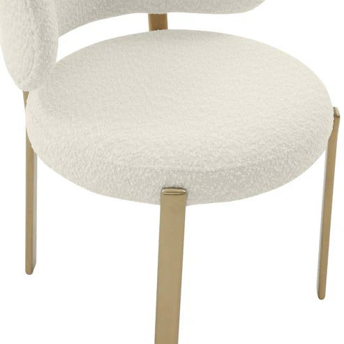 Furniture Edit Margaret Cream Boucle Dining Chair