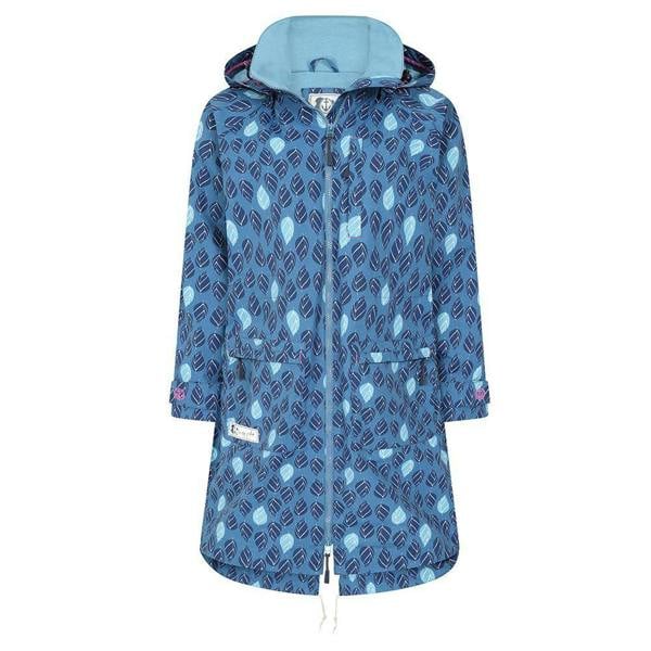 Lazy Jacks Women's Printed Long Waterproof Jacket - Autumn