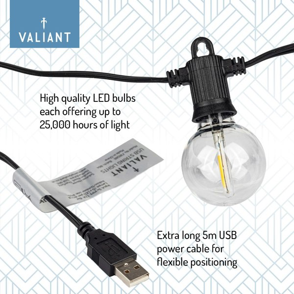 Valiant Outdoor String Lights