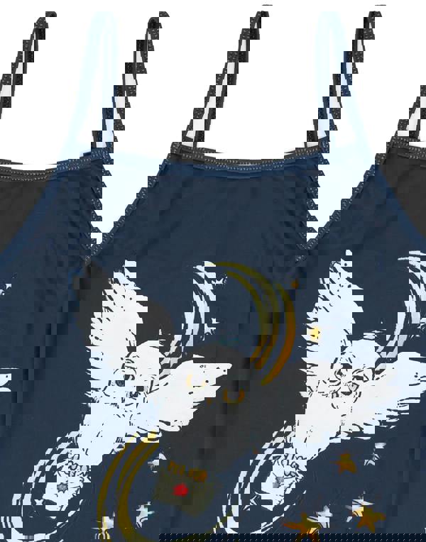 Harry Potter Girls Blue Hedwig 1 Piece Swimming Costume