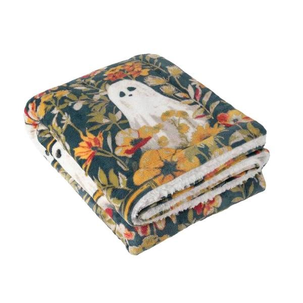 Furn Bootanical Sherpa Fleece Throw - Multicoloured - 