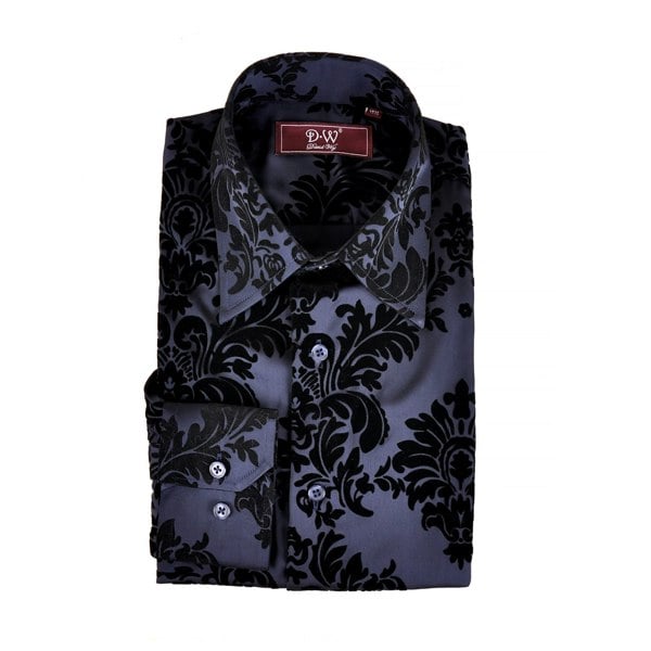 Kensington Floral Shirt - Navy