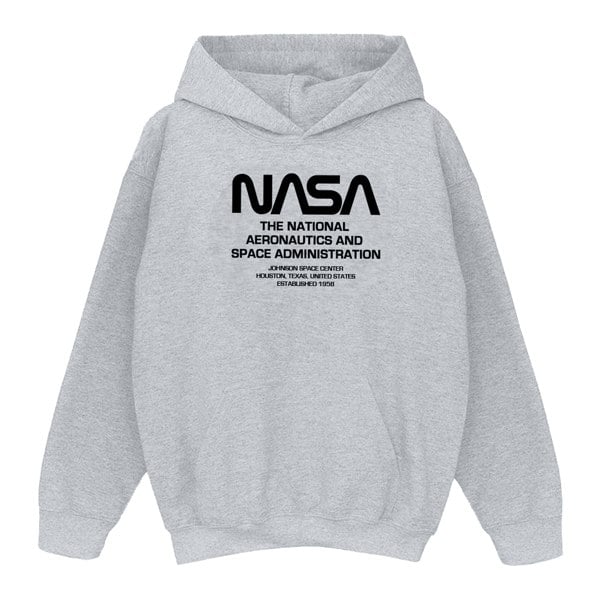 NASA Boys Space Shuttle Hoodie - Sports Grey