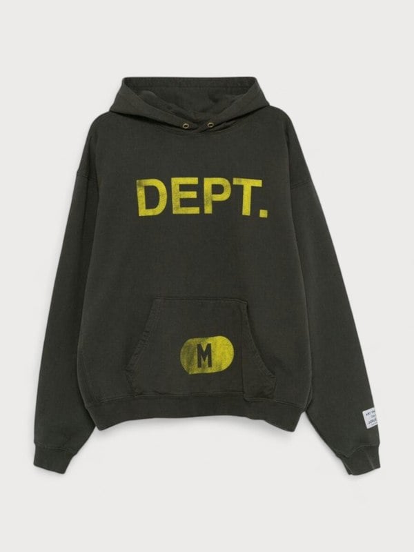 Gallery Dept. Size Logo Hoodie Black