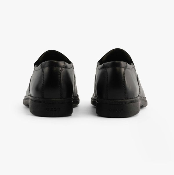 GEOX FEDERICO D Boys Leather School Shoes Black
