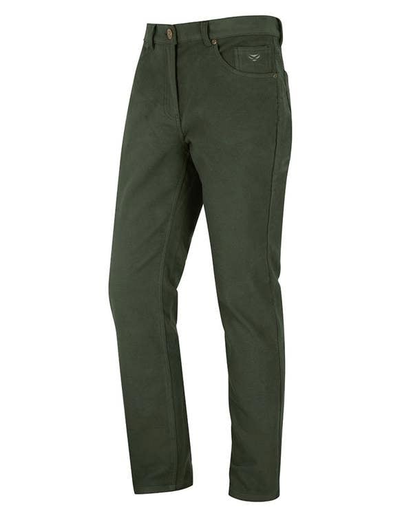 Hoggs of Fife monarch ii moleskin jeans olive