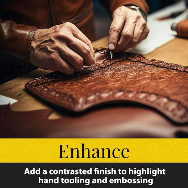 Fiebing's Vintage Gel - Instant Antique Leather Finish Polish 8oz