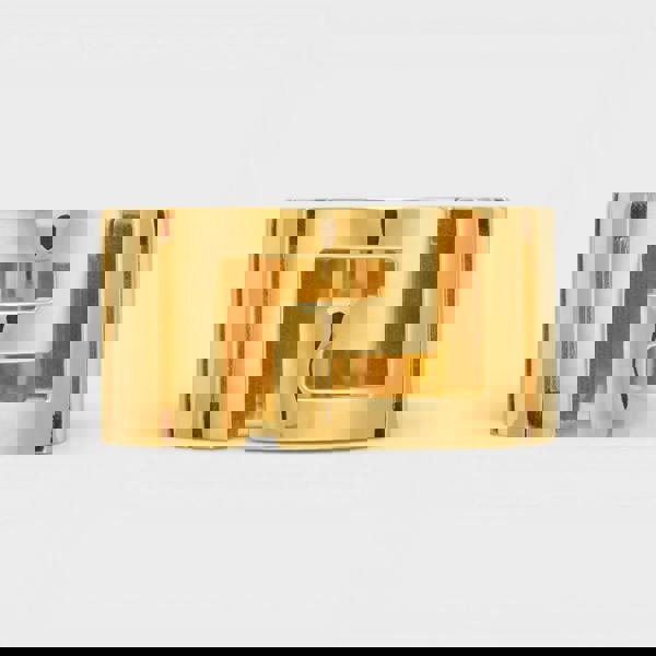 Versace Greca Ring Metal Gold Tone