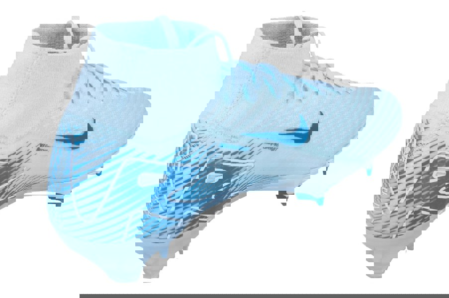 Nike Zoom Superfly 10 Elite FG Mens Football Boots Fq1454  400 - Glacier Blue Blue Orbit 400 - Photo 2