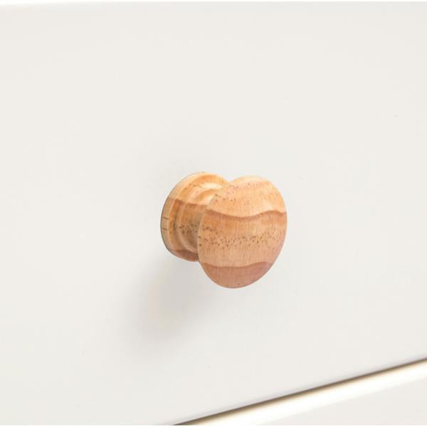 Cabinet Bits Maggiori 5 Drawer Chest of Drawers Wood Knob