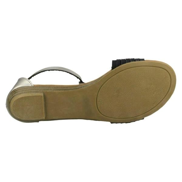 Savannah Ladies Savannah T-Bar Weave Sandals
