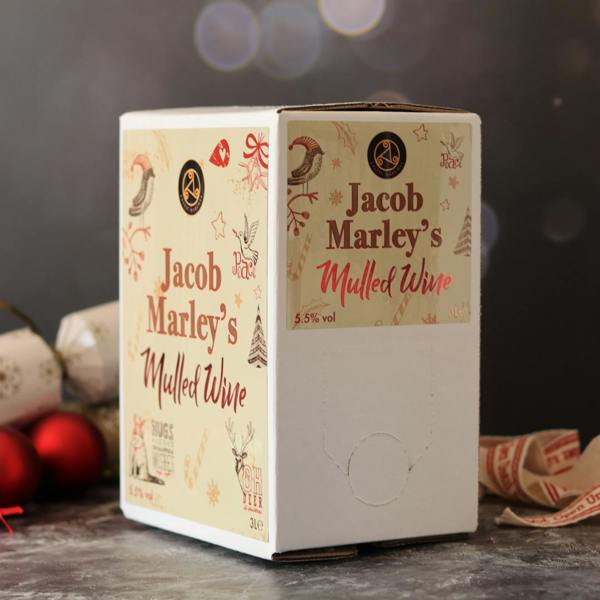 Celtic Marches Jacob Marley's Mulled Wine 5.5% 3L Box