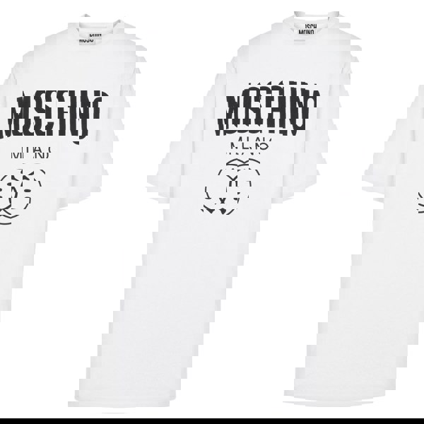 MOSCHINO 222ZRJ07109041 1001 WHITE T-SHIRT MALE XS