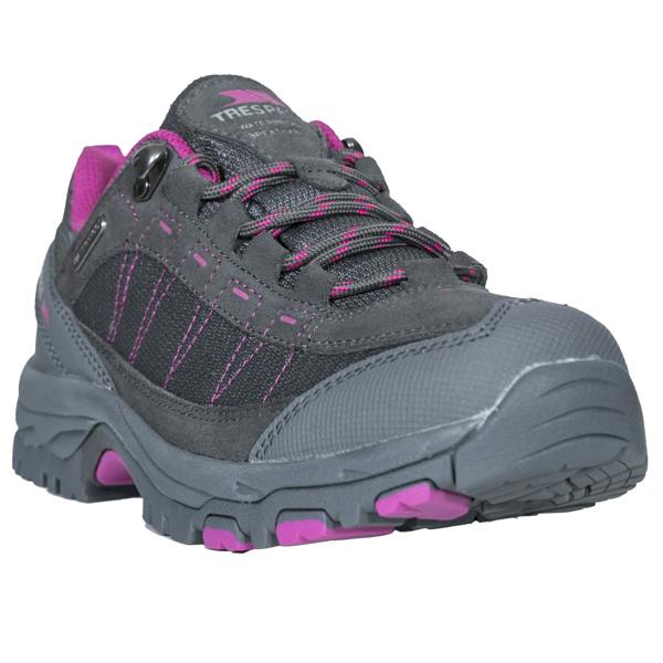 Trespass Womens/Ladies Scree Lace Up Technical Walking Shoes - Castle - 