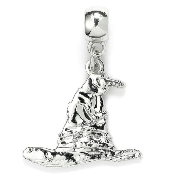 Harry Potter Sorting Hat Slider Charm  Silver