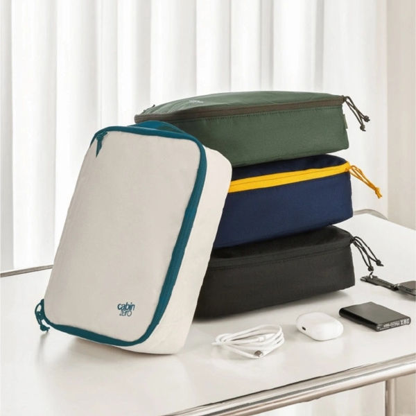CabinZero Classic Tech Cube, Full Foam Padding and Clamshell Opening