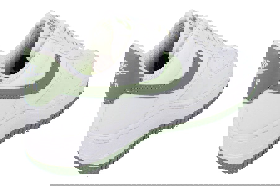 Nike Womens Air Force 1 07 NN Trainers Dv3808 106 - Sail Oil Green Volt 106 - Photo 2