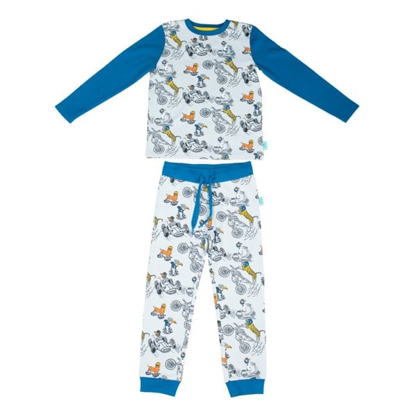 Luca and Rosa Cool Driver Boys Jersey Pyjamas