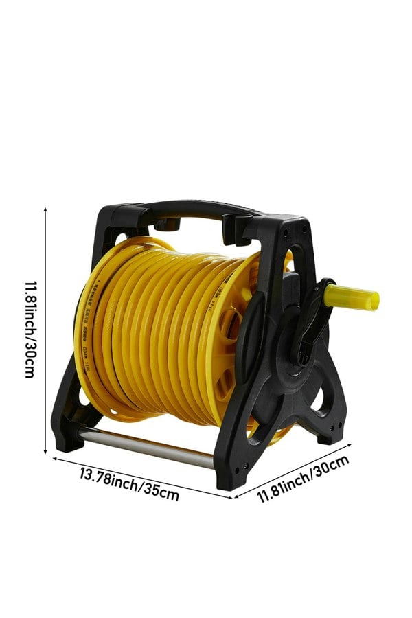 Living and Home 35m Portable Garden Watering Hose Reel Set