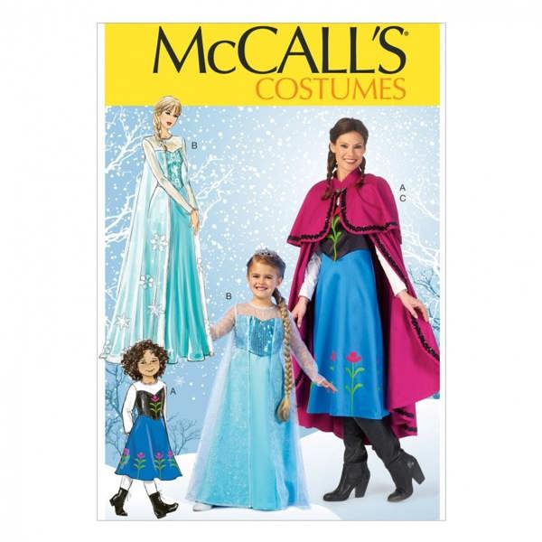 McCalls 7000 Paper Sewing Pattern – Kids' & Teens' Costume, Intermediate