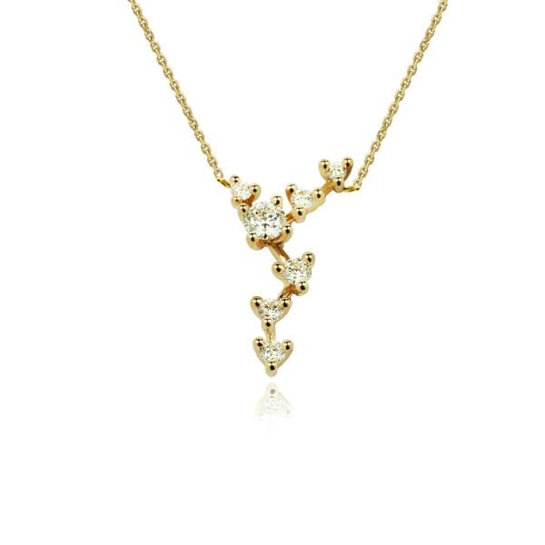 Sarah Layton Diamond Blossom Pendant, 0.45ct - 18ct Yellow Gold