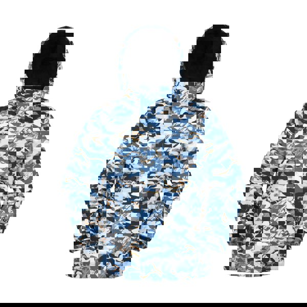 Mountain Warehouse Kids Mogal Geometric Ski Jacket - Pale Blue