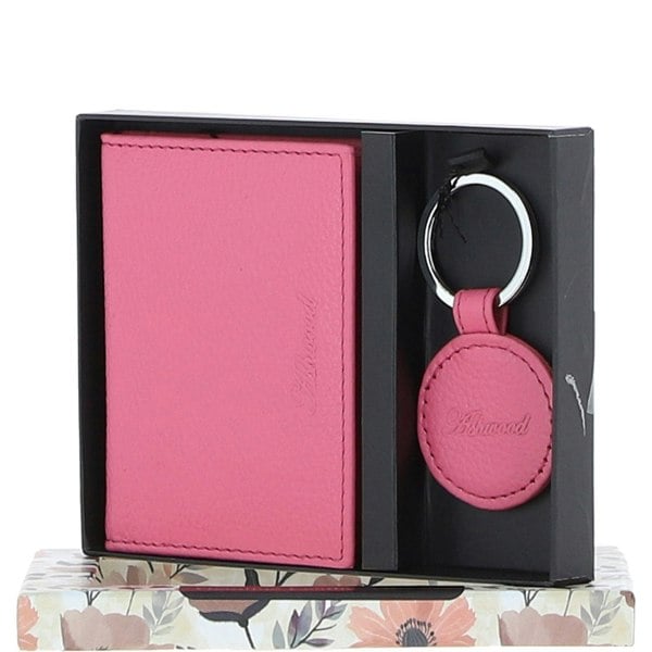 Leather Card Holder & Gift Set: slg-31243