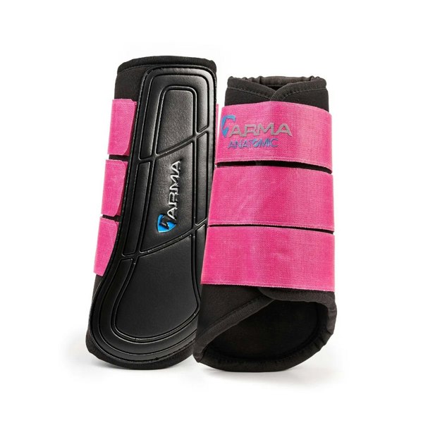 ARMA Neoprene Horse Brushing Boots - Coral