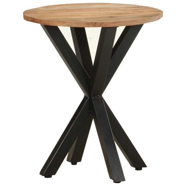 Berkfield Side Table 48x48x56 cm Solid Acacia Wood