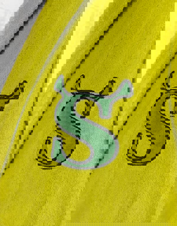 Shrek Unisex Green Character Hooded Bathrobe