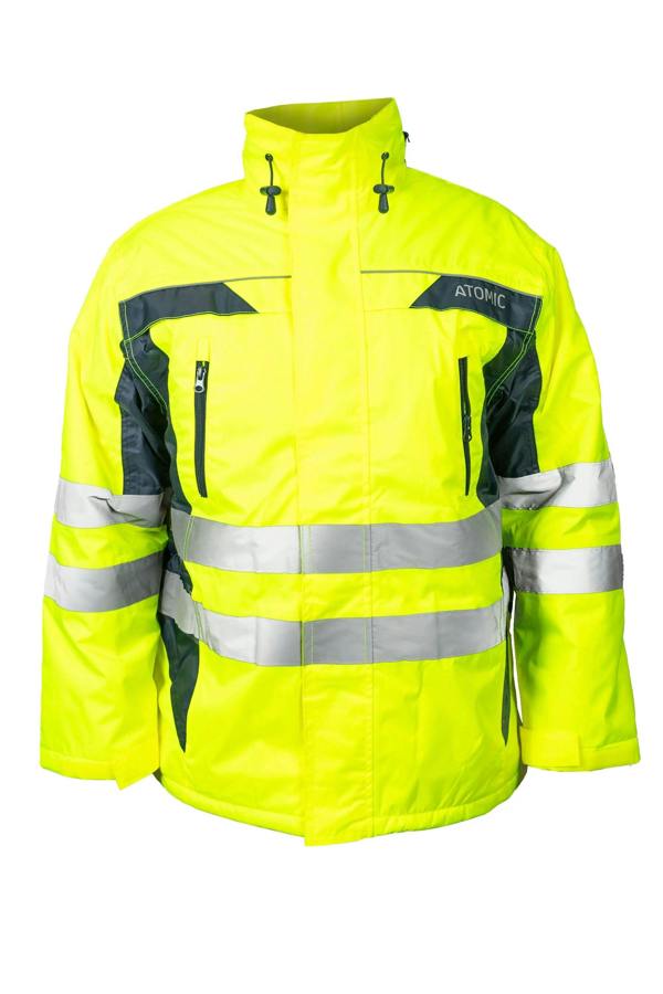 Hi-Vis Padded Jacket with Embroidery Access - Hi-Vis Trousers