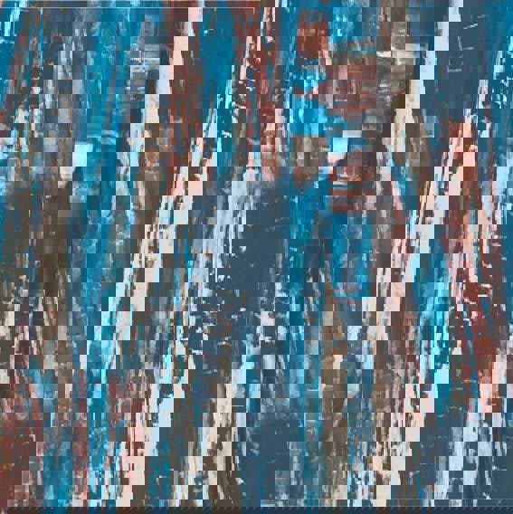 Teal | Printed Sleeveless Short Dress