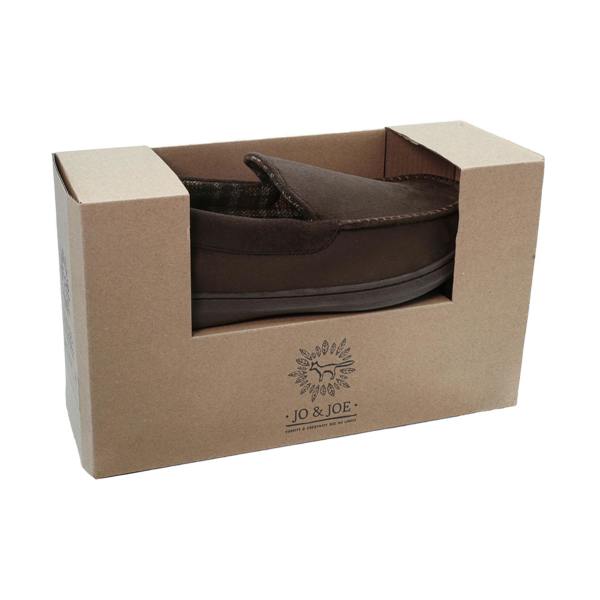 Jo & Joe PERTHSHIRE Mule Slippers   in  Brown