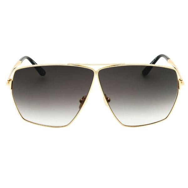 Tom Ford FT1185 30B shiny deep gold / gradient smoke Sunglasses  67X02X135 One Size