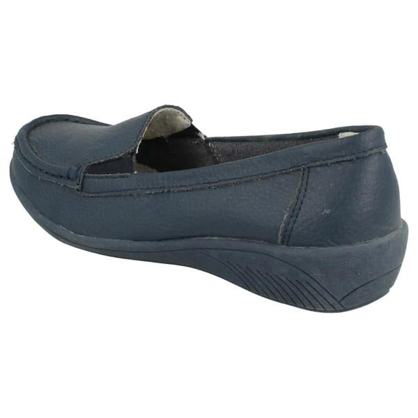 Eaze Ladies Eaze Low Wedge Casual Shoes