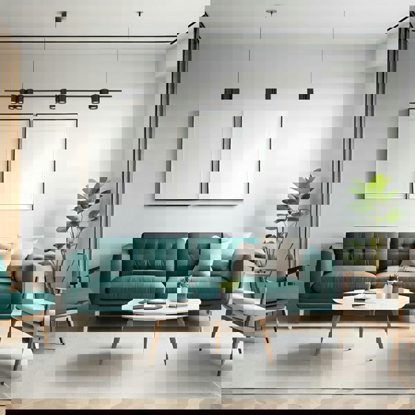 Milagro Pendant Light (Strip) Genesis Black 7xGU10