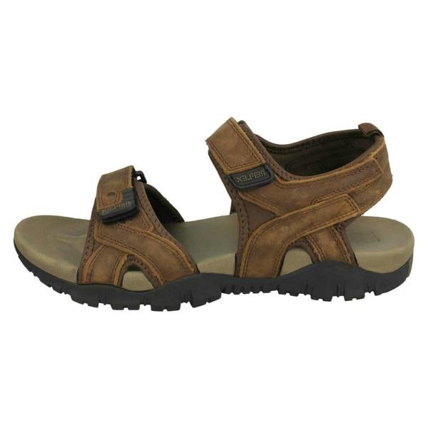 Reflex Mens Reflex Flat Hook & Loop Sandals