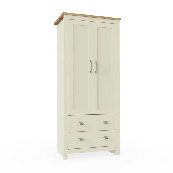 Timber Art Design Lisbon  2 Door 2 Drawer Wardrobe
