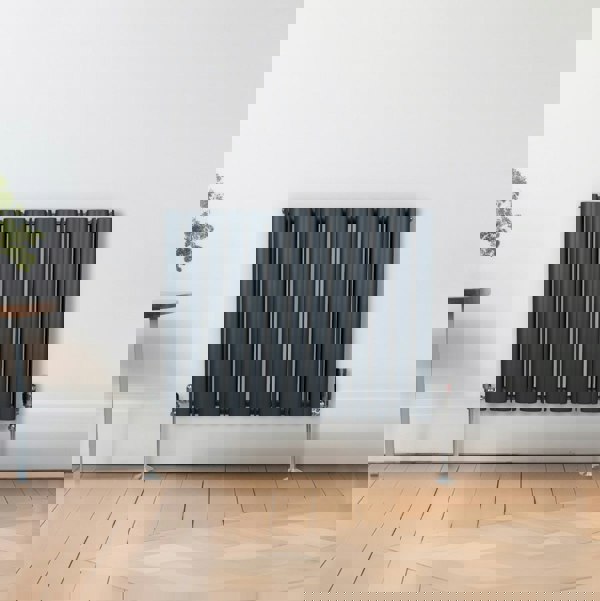 Monstershop Oval Column Radiator – 600mm x 780mm – Anthracite Grey