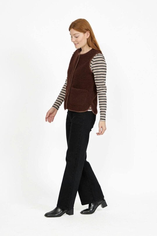 Mudflower Teddy Borg Gilet