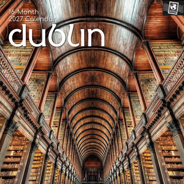Dublin Calendar 2027, Wall Calendars, Month To View, Travel, Gift