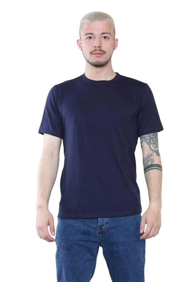 Navy Crew Neck T-Shirt