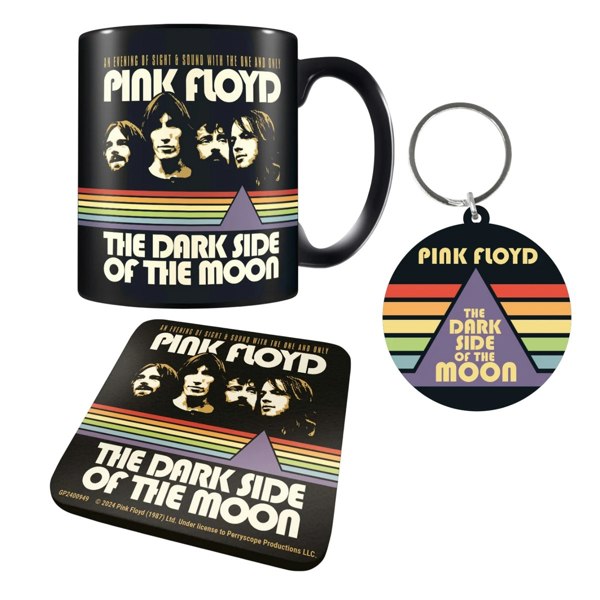 Pink Floyd Dark Side Vintage Gift Set - Multicoloured