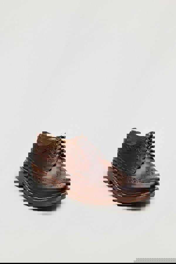 Chapman & Moore Longwing Brogue Country Leather Men's Choco Shoes